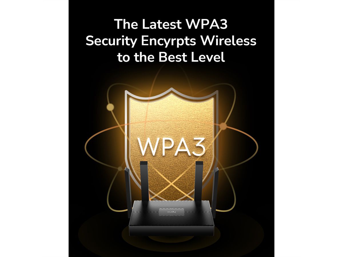 CUDY WR1500 AX1500 Wi-Fi 6 Router Gigabit