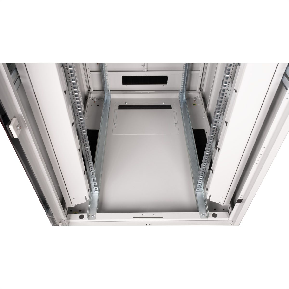 ROLINE 19-Zoll Netzwerkschrank Pro 42 HE, 800x1000 BxT Glastür grau
