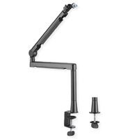 ROLINE Bras de microphone de studio professionnel en aluminium