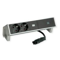 BACHMANN DESK2 2x contact de protection USB C