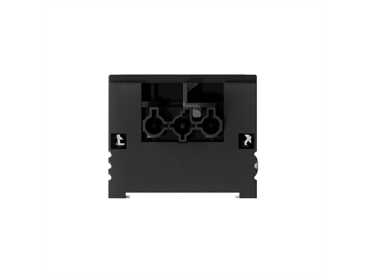 BACHMANN STEP ALU 2xCH 90°, 1xUSB C/C 65W