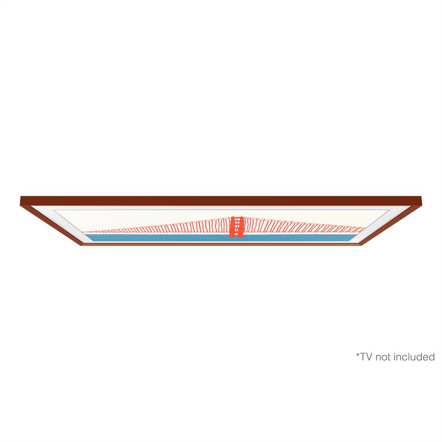 Samsung Wechselrahmen zu Frame 55", Terracotta
