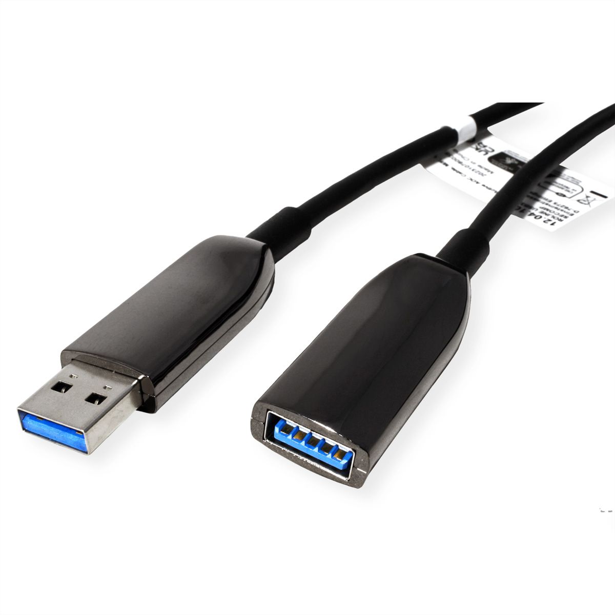 ROLINE Rallonge USB 3.2 Gen 1, AOC, noir, 15 m