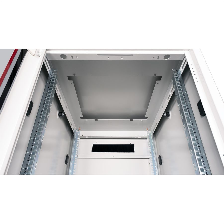ROLINE 19-Zoll Netzwerkschrank Pro 47 HE, 600x800 BxT Glastür grau