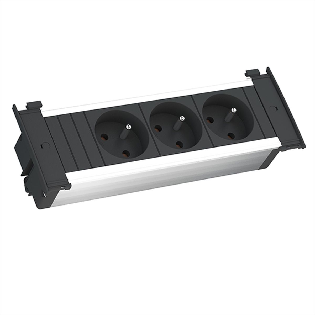 BACHMANN KAPSA S 3xUTE sw Strom 2,0m CEE7/7