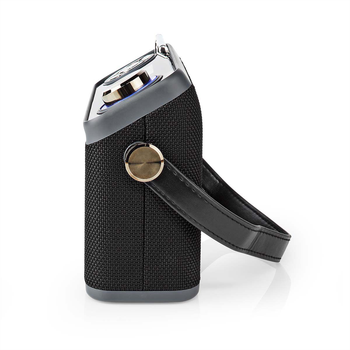 Nedis DAB+ Radio Tischradio, schwarz, Bluetooth, Akku