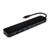 VALUE Hub USB 3.2 Gen 1, 7 ports, prise type C