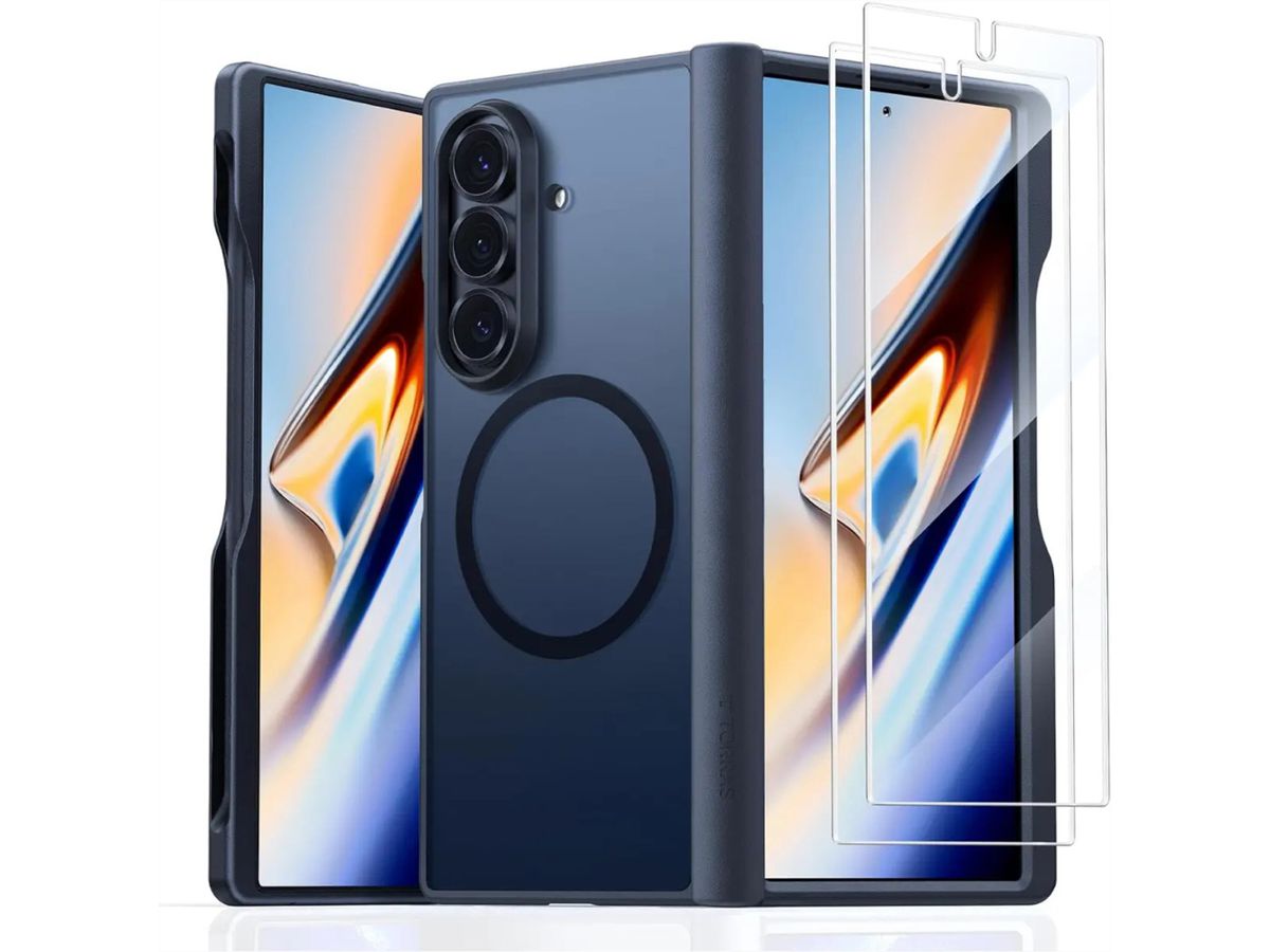 Torras Guardian Case + verre blindé, Samsung Z Fold7, MagSafe, noir