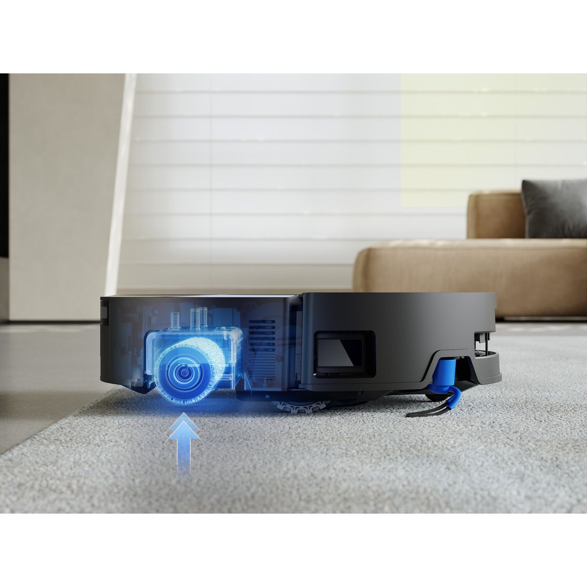 Ecovacs Aspirateur robot DEEBOT X9 PRO OMNI, noir