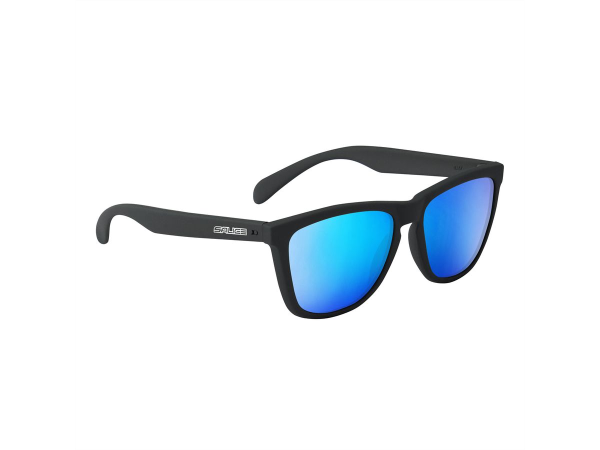 Salice Occhiali Lunettes de soleil 3047RW, Black RW Blue