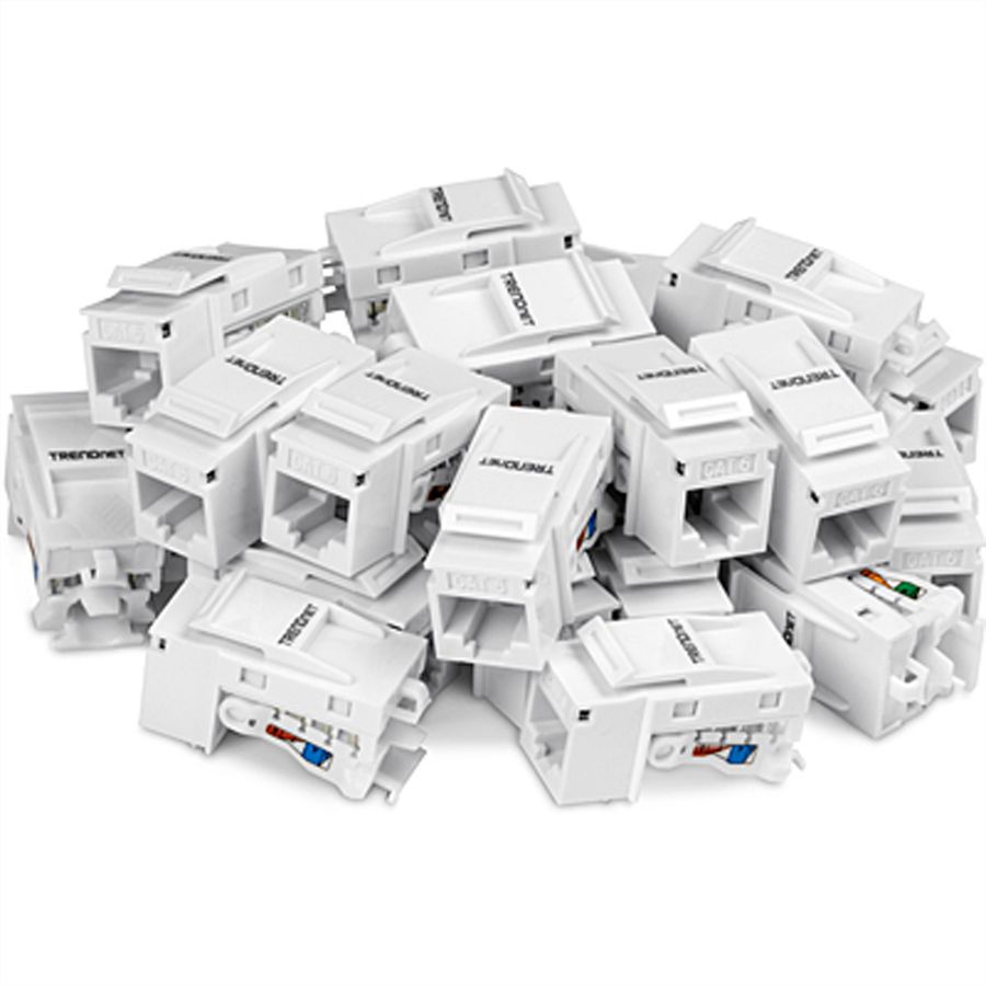 TRENDnet TC-K25C6 Keystone Jack, Cat6, 25er-Pack