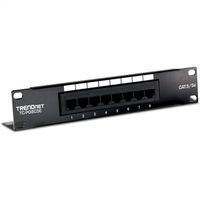 TRENDnet TC-P08C5E Panneau de brass. 10" 8 ports Cat. 5e non-blindé
