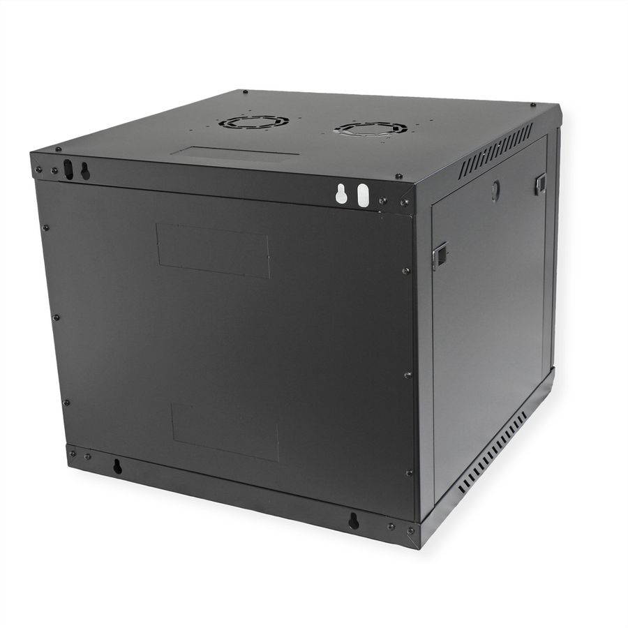 ROLINE 19-Zoll Wandgehäuse Basic Plus 9HE, 600x600 BxT schwarz