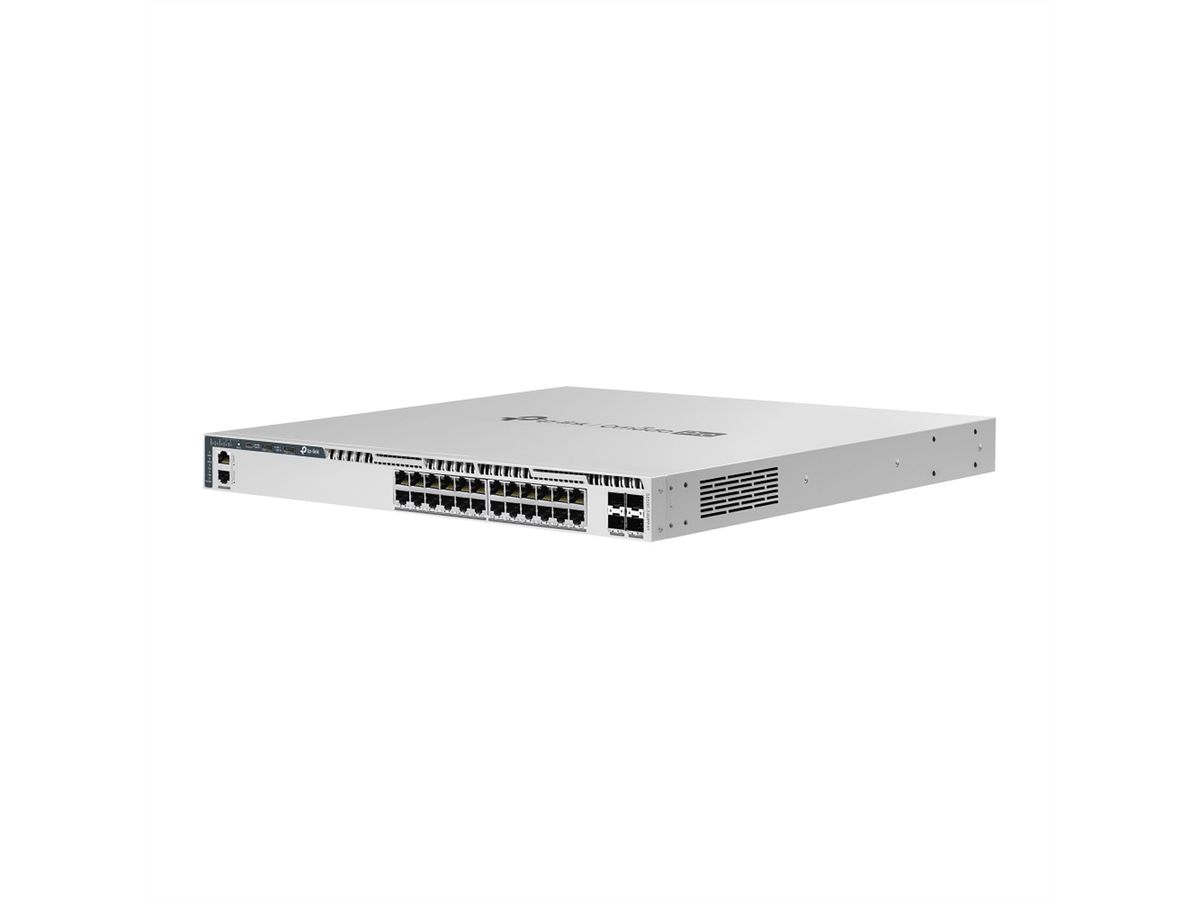 TP-Link Campus Switch S6500-24MPP4Y, 24x2.5G 4x25G PoE L3 Stackable Switch