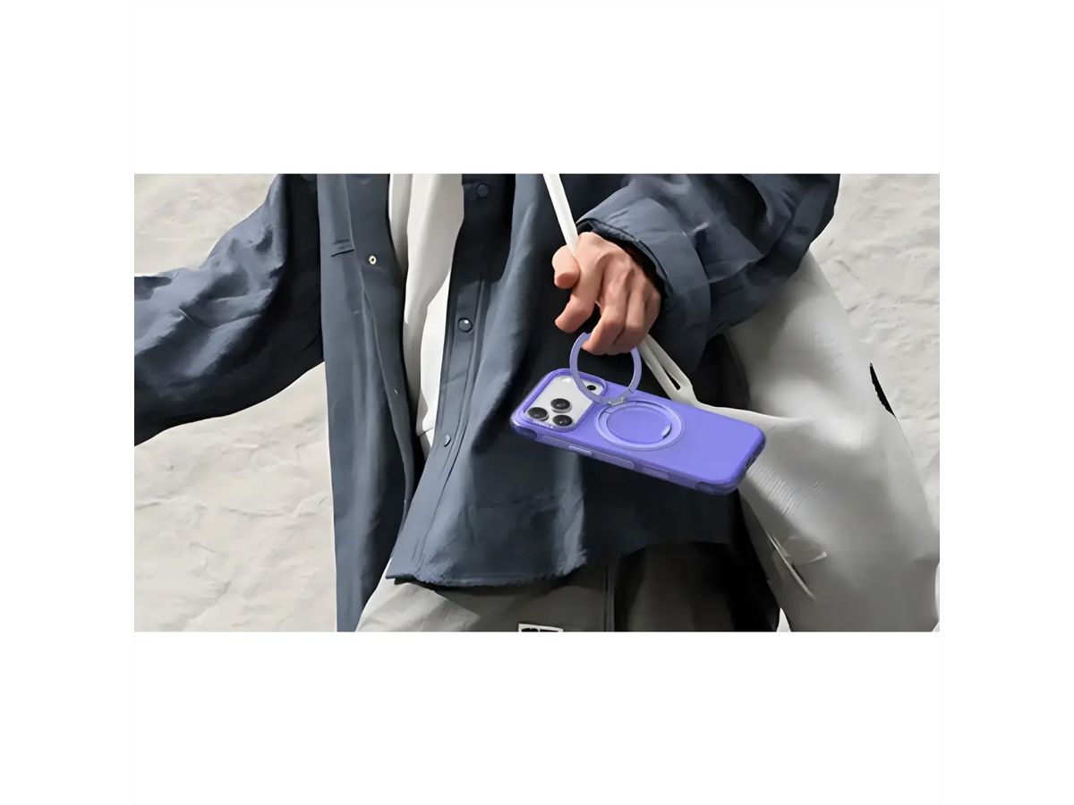 Torras Ostand O3 Air Case, iPhone 17 Pro, violet