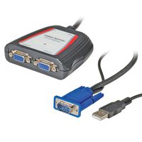 VALUE Distributeur vidéo portable, 2 ports, 250MHz