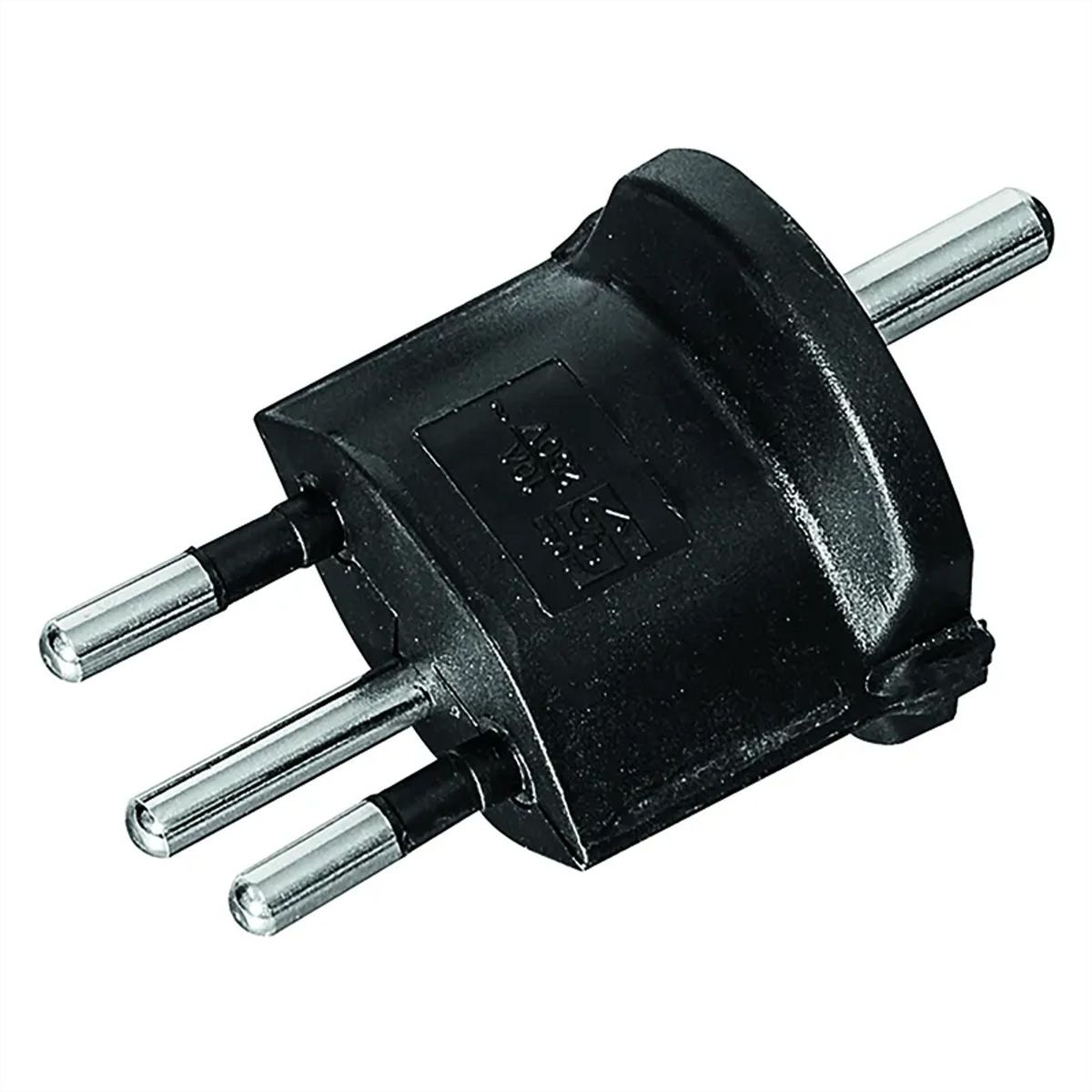 Adaptateur Fix D 2P+T allemand / CH 3 pôles,, Bulk Emballage, UE 100 pièces