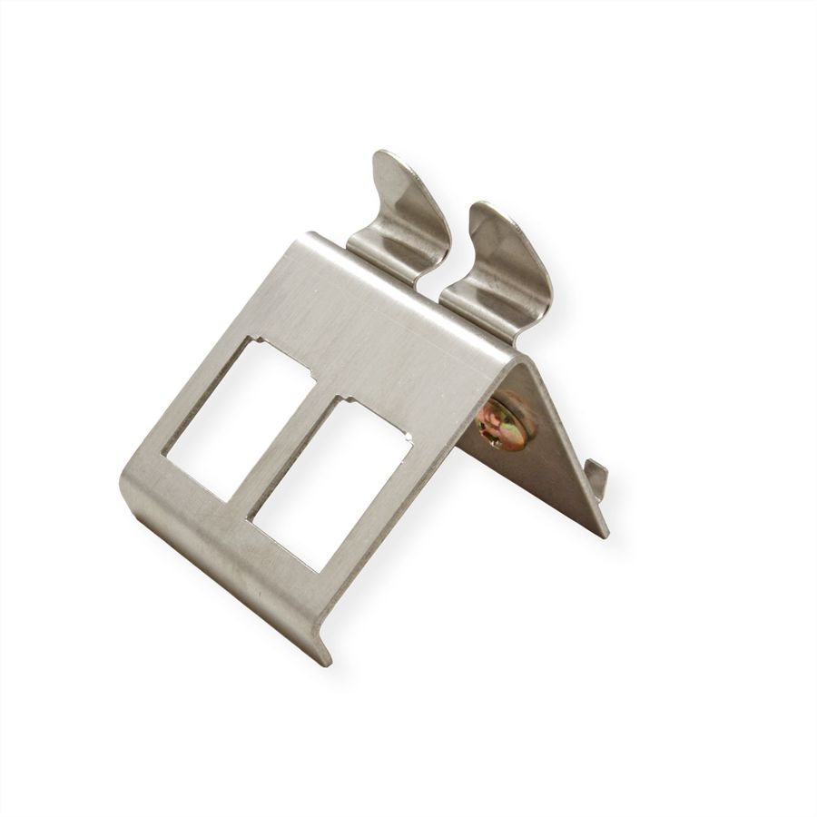 ROLINE Hutschienen-Adapter unbestückt, für 2 Keystones