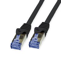 VALUE Cordon outdoor Cat.6A (Classe EA) S/FTP (PiMF) solide LSOH, noir, 20 m