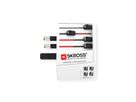 SKROSS Adaptateur de voyage universel MUV USB 4xA, monde