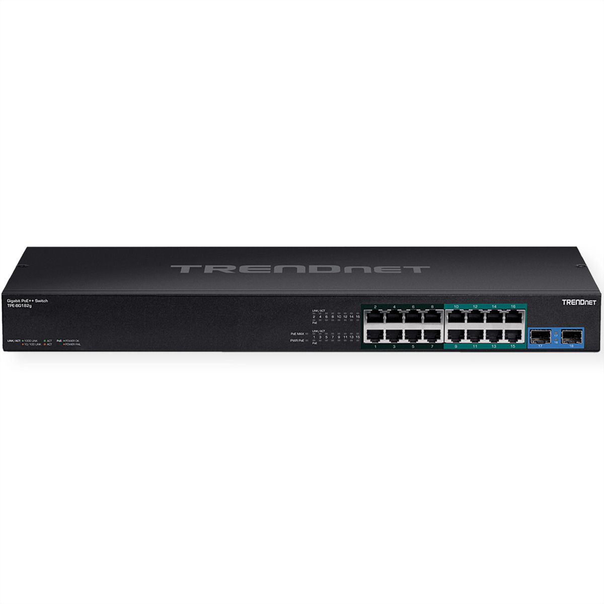 TRENDnet TPE-BG182G Switch i PoE++ Gigabit à 18 ports