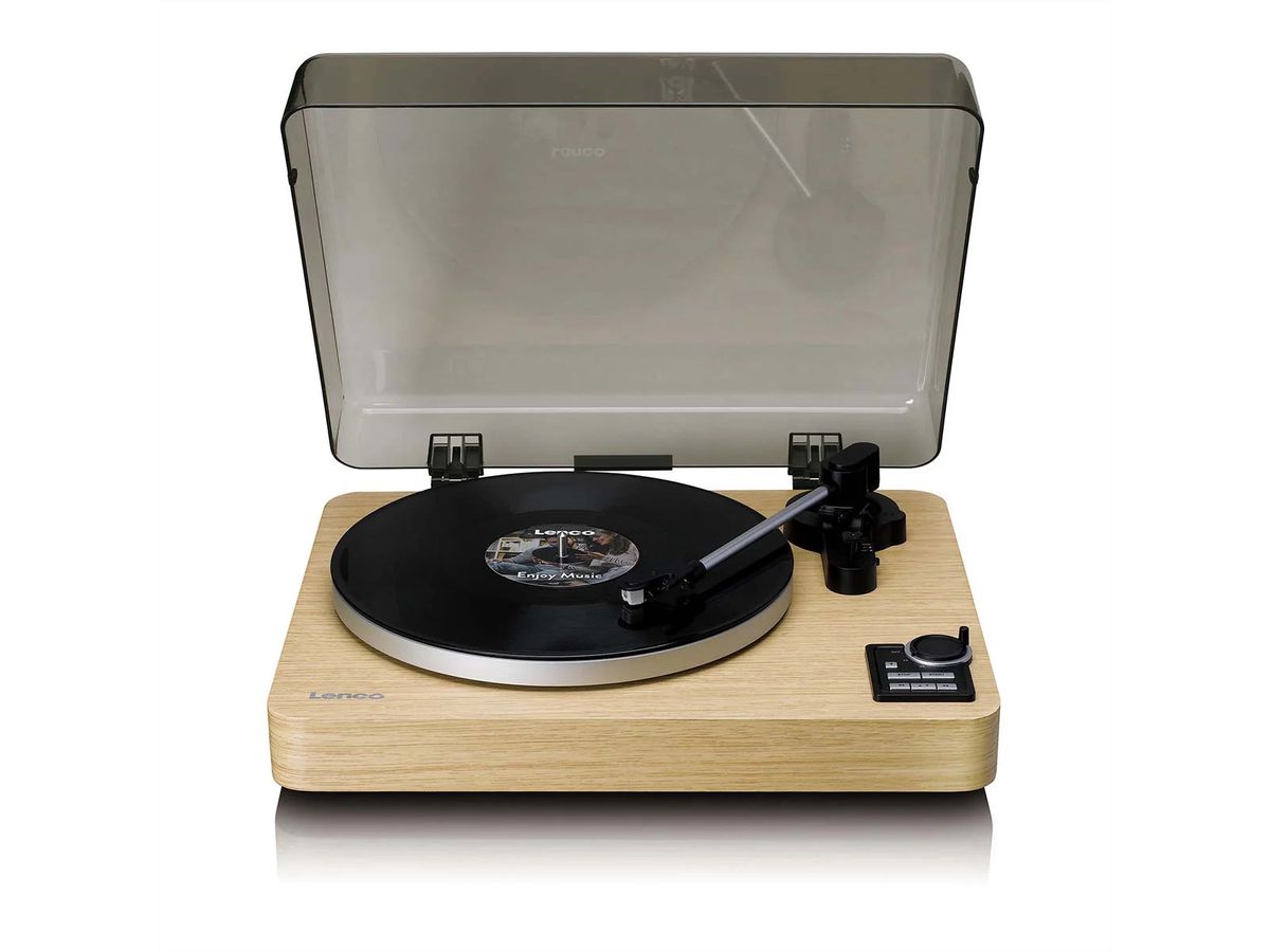 Lenco Plattenspieler LBTA-166SI, Kiefer, BT, , voll automatisch