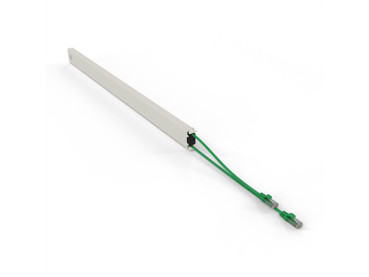 patchbox.one Cassette 46RU UTP vert Cat.6a 2,5 m