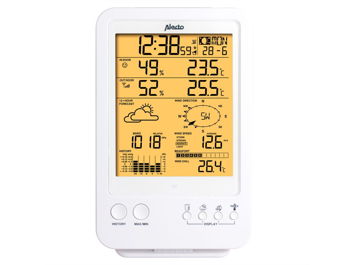 Alecto Wetterstation WS-4800