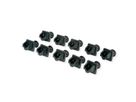 VALUE RJ45-Buchsen-Staubschutz, 10er Set, schwarz