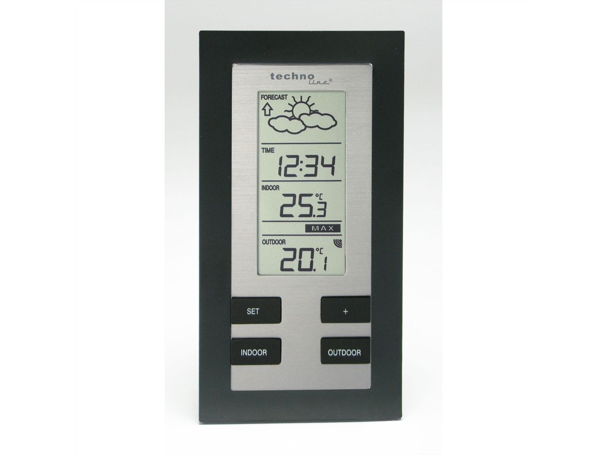 TechnoLine Wetterstation WS9215-IT ALU