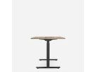 WRK21 Schreibtisch Smart 180 x 80 cm, Höhenverstellbar, Kendal Eiche / Schwarz