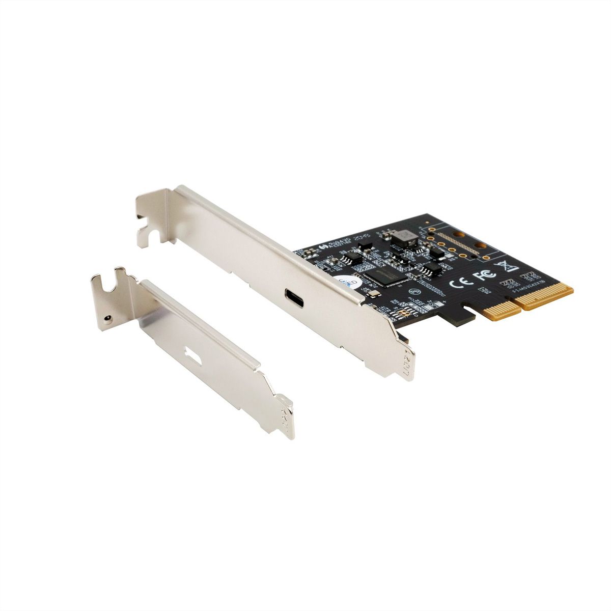 EXSYS EX-12011 1 Port USB 3.2 Gen2x2 PCIe Karte 1x USB-C 20Gbps Datenübertragung