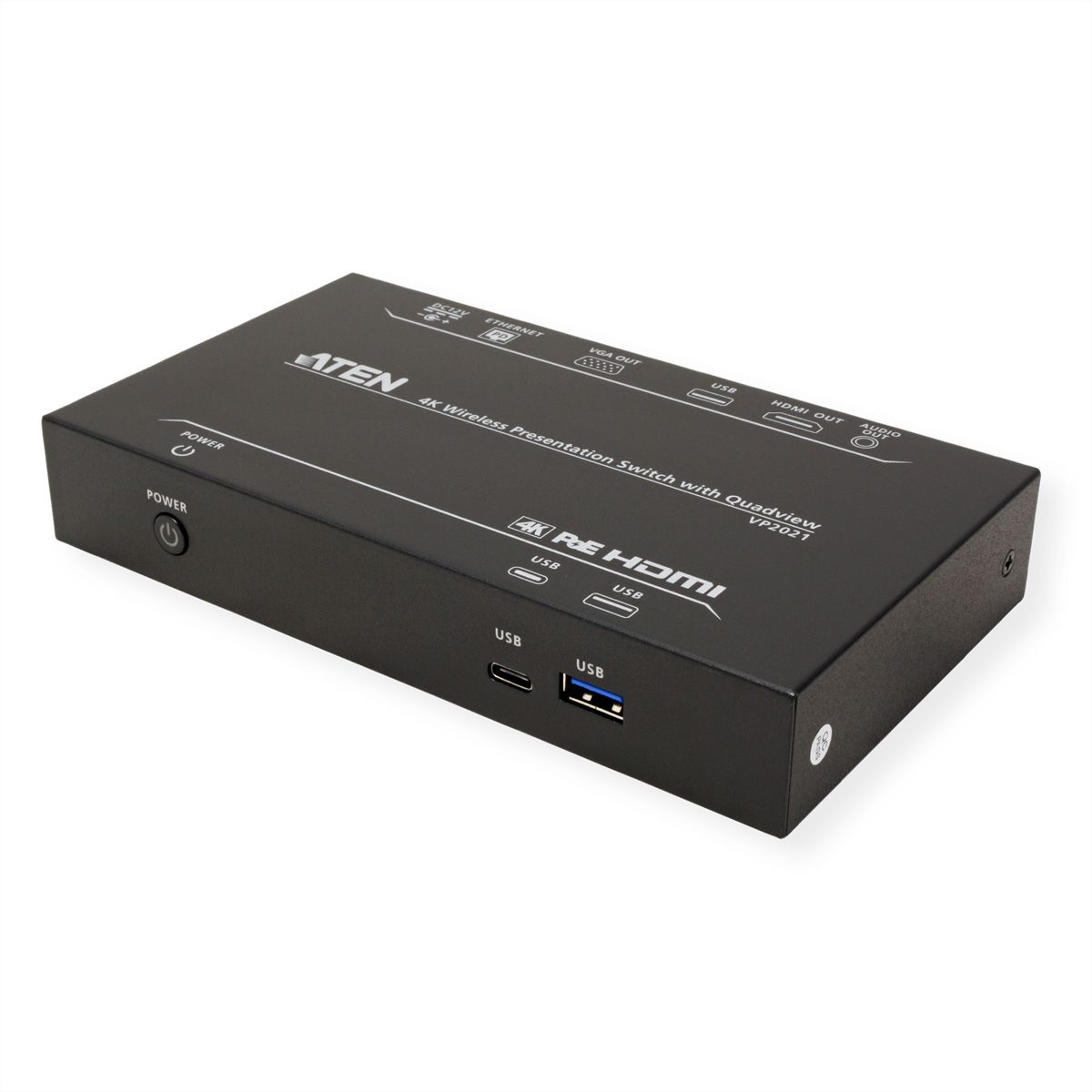 ATEN VP2021 Matrice de présentation sans fil 4K avec quadravision