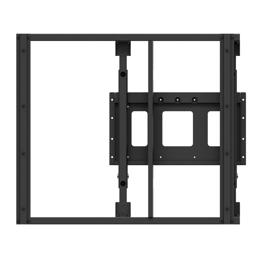 Hagor Wandhalter WH OH 75, Outdoor-Wandhalterung für Samsung OH 75, schwarz