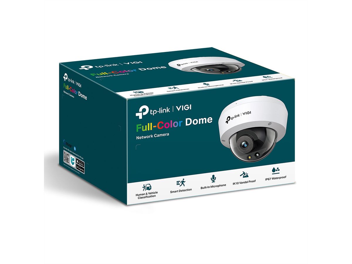 TP-Link VIGI C240(2.8mm) Dome-Camera 4 MP, 95.7°, IR-LED 30m