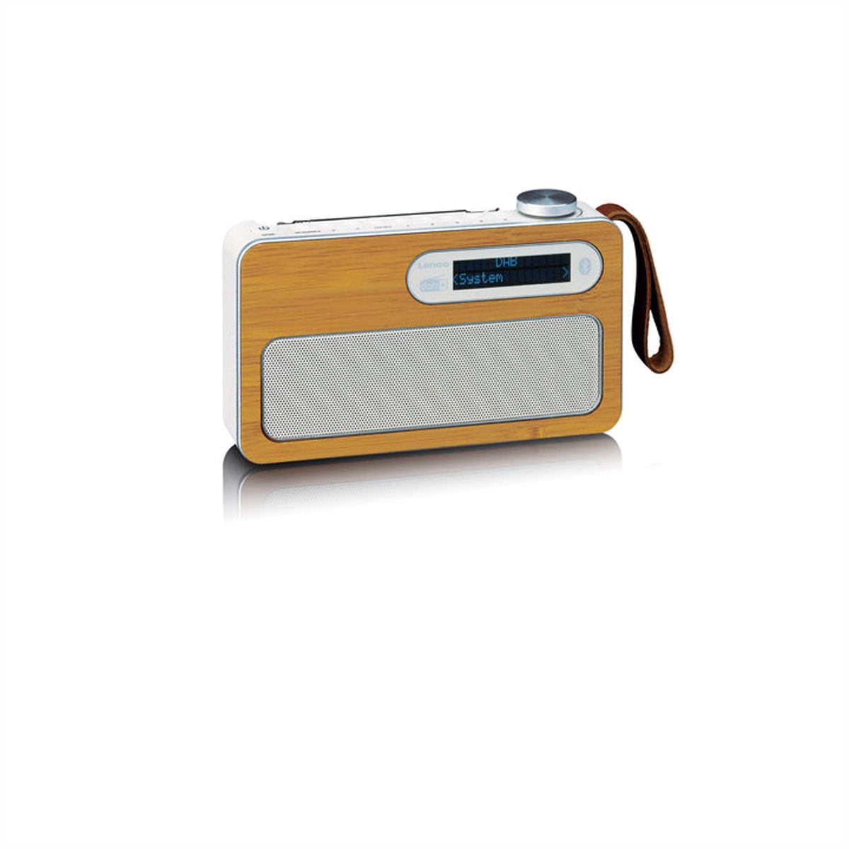 Lenco Portabler Radio PDR-040EF, DAB+, radio FM, BT