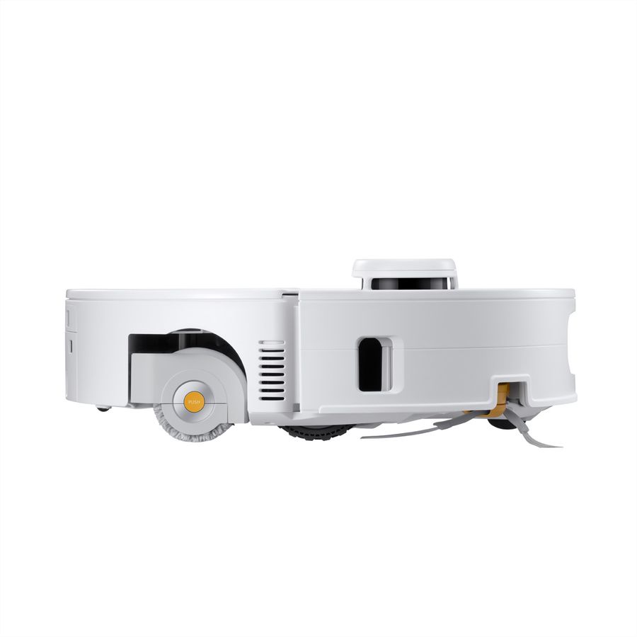 Roborock Aspirateur robot Qrevo Curv 2 FlowX, blanc