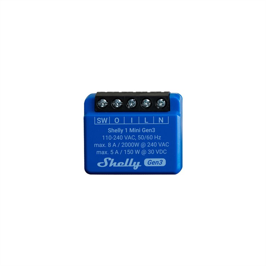 Shelly Schaltaktor 1 Mini Gen3