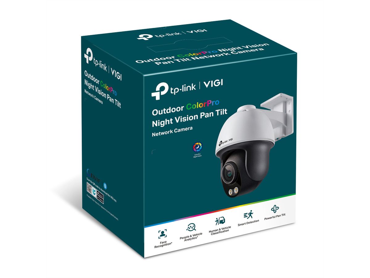 TP-Link VIGI C540S(4mm) Caméra PT 4 MP, 104°, IR-LED 30m