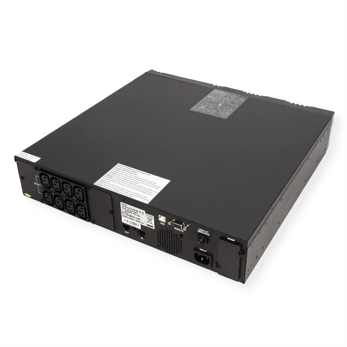 ROLINE LineSecure III 2000R - Line Interaktive USV, 19" Rackversion