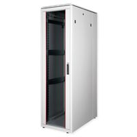ROLINE 19" Baie réseau Pro 42U, 600x1000 LxP Porte verre gris