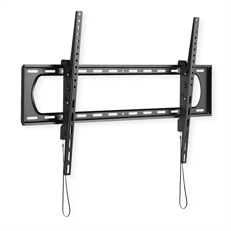 VALUE Support mural TV, distance murale de 80 mm, inclinable, 60–120 pouces, jusqu'à 120 kg