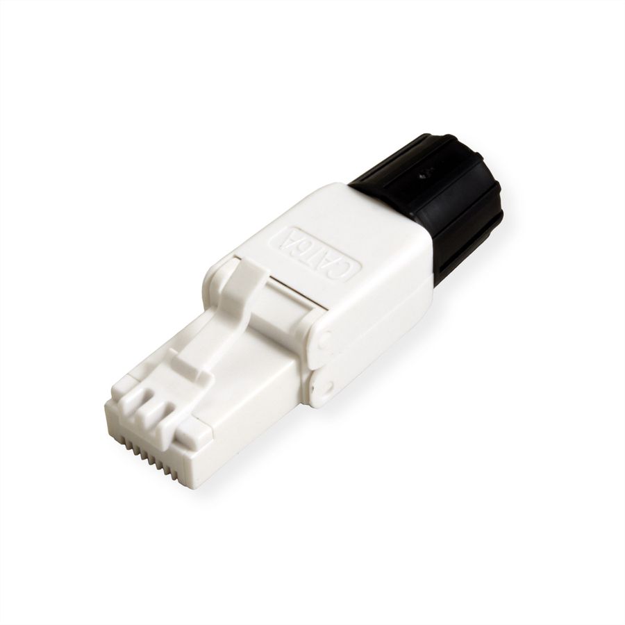 ROLINE Connecteur RJ-45 à confectionner Cat.6A (Classe EA), UTP, blanc