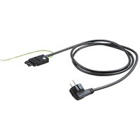 BACHMANN Câble CEE7/7 3m, Connecteur GST18, noir, 3 m