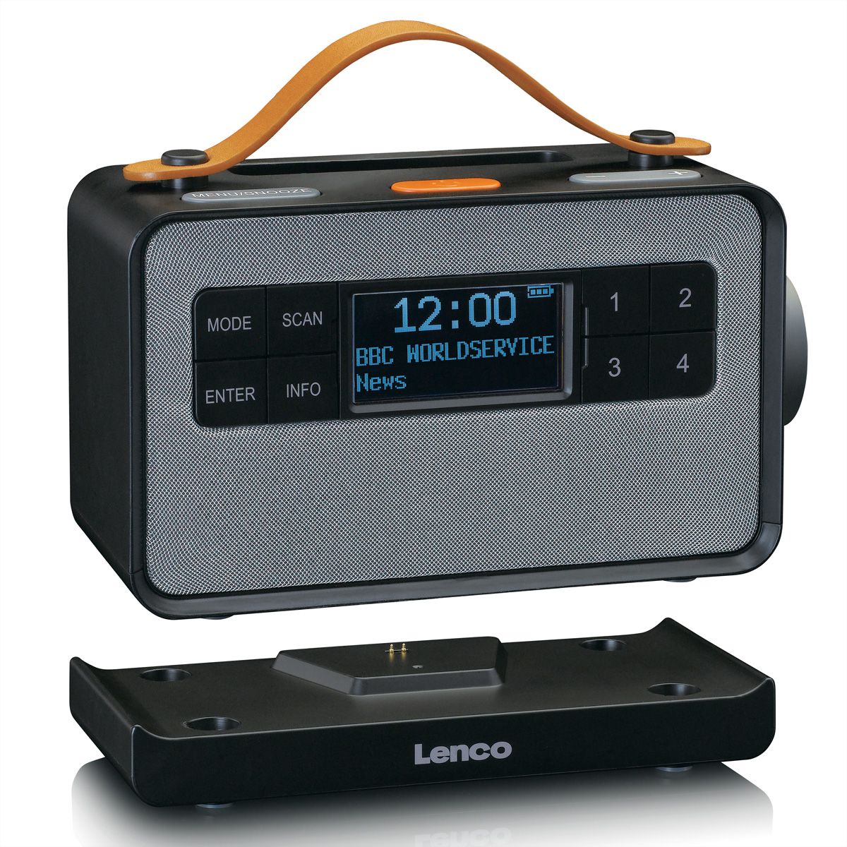 Lenco DAB+ Radio PDR-065BK
