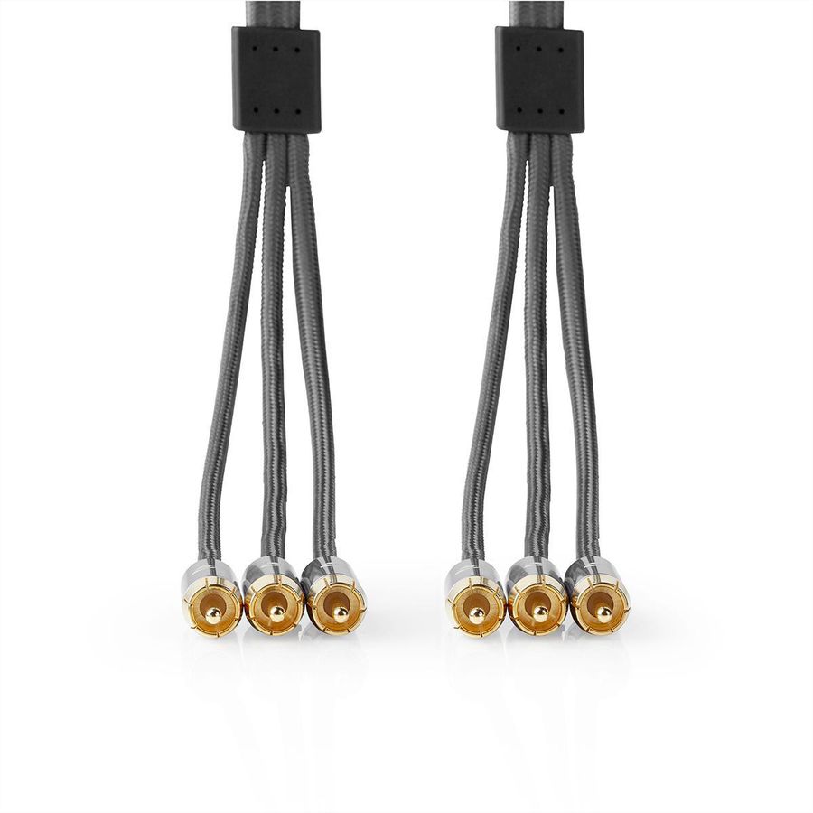 Nedis CROLINE Câble 3,5mm / 2x RCA M, 2 m