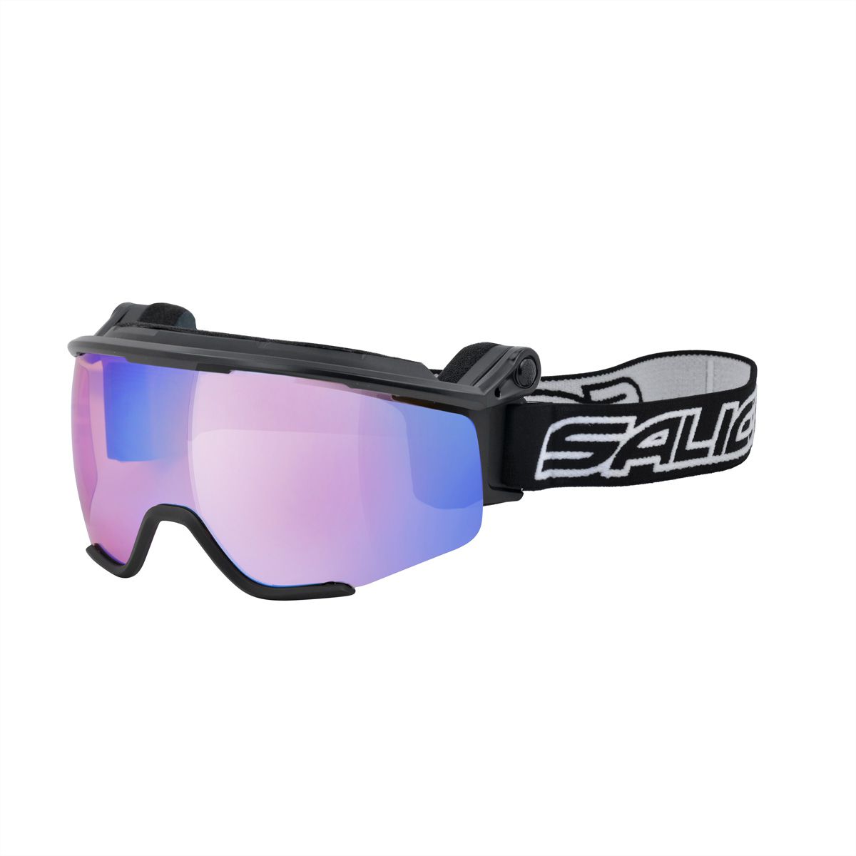 Salice Occhiali Langlaufbrillen 907RW, Black / Radium Cat. 2