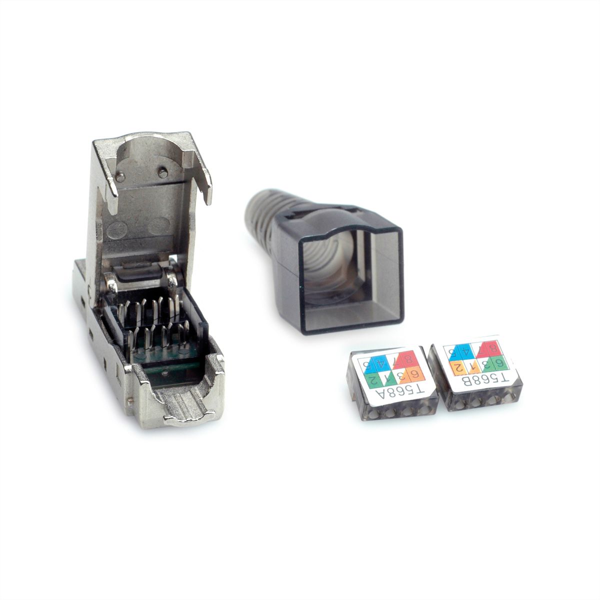 VALUE Connecteur RJ-45 à confectionner Cat.6A (Classe EA), STP