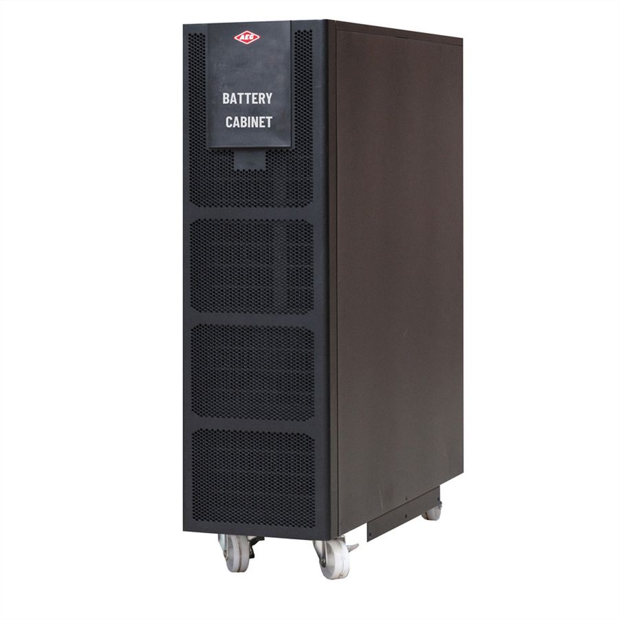 AEC IST7 20kVA - Online Tower USV –  108x 9Ah Batterien – 13 Min. Autonomie bei 100% Last, mit internen Batterien – 36x 9Ah LL & externer Batterieschrank BB4 mit 72x 9Ah LL