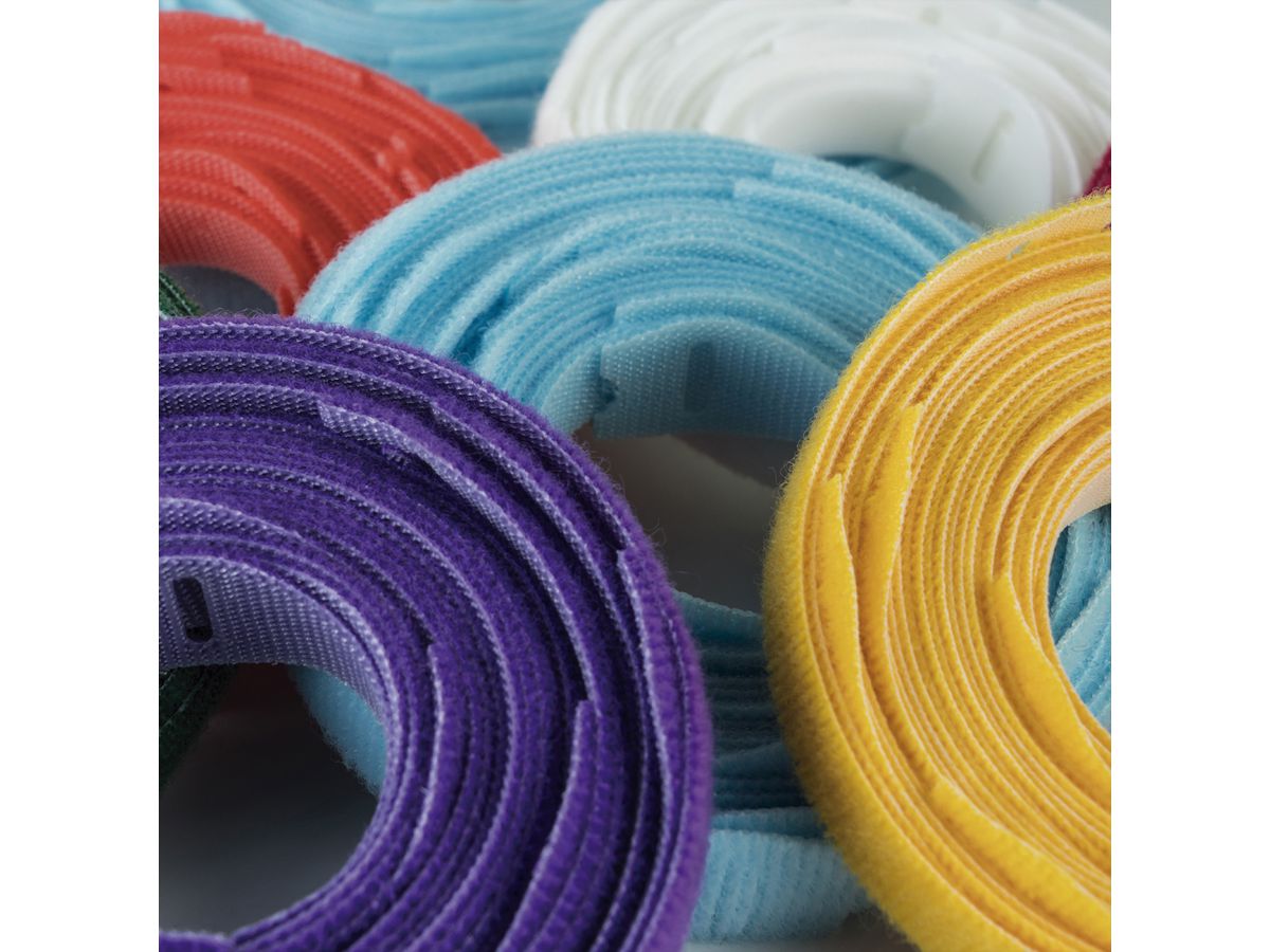 VELCRO® One Wrap® Strap 20mm x 200mm, 25 Stück, violett